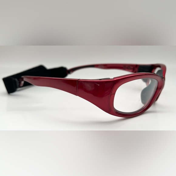 Tuscany Sports Goggle TG104 Eyeglasses Eye Glasses Unisex Frame New 56mm Red - Picture 3 of 9